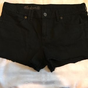 Women's Madewell Black Shorts